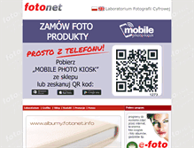 Tablet Screenshot of fotonet.info